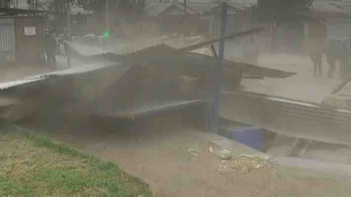 Encuentran una caja fuerte en nueva demolición de "narcomausoleo" en Renca