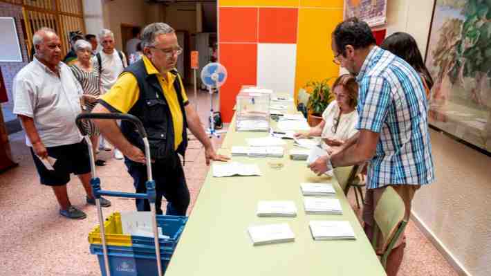 Abren centros de votación: Más de 37 millones de españoles eligen presidente y parlamentarios en comicios generales