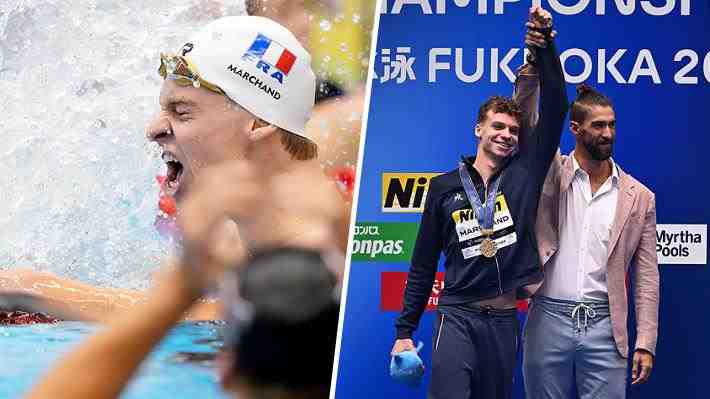 Extraordinario: Francés de 21 años pulveriza el último récord mundial de la leyenda Michael Phelps... Mira la notable carrera del nadador
