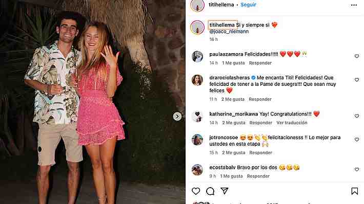 Se casa el golfista número uno de Chile: Joaquín Niemann se compromete con su pareja luego de seis años de relación