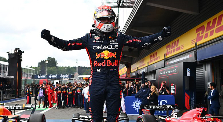 Verstappen Gana En Bélgica Y Queda Cerca De Tremendo Récord: Mira El ...