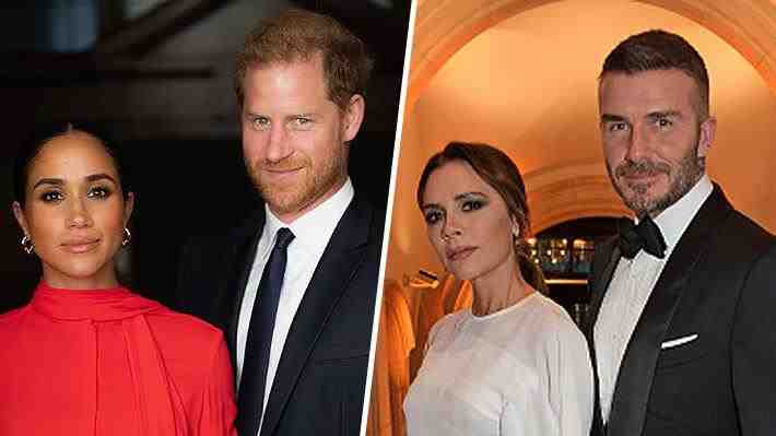 Harry y Meghan habrían roto la relación con Victoria y David Beckham: Supuestamente filtraron información a la prensa