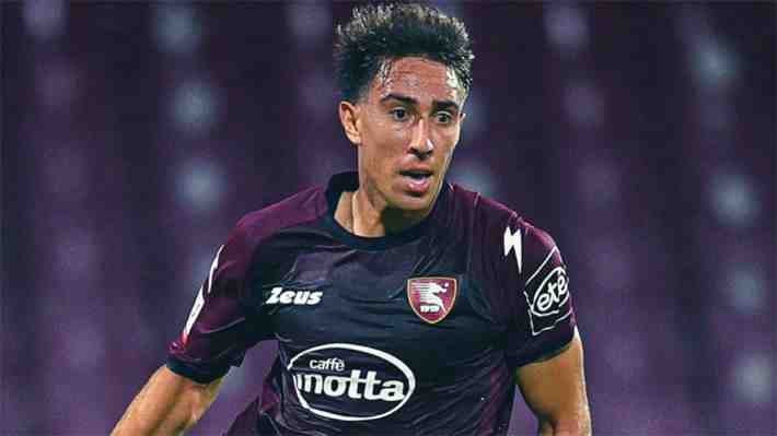 Aseguran que Diego Valencia deja la Salernitana y tendría nuevo club en Europa
