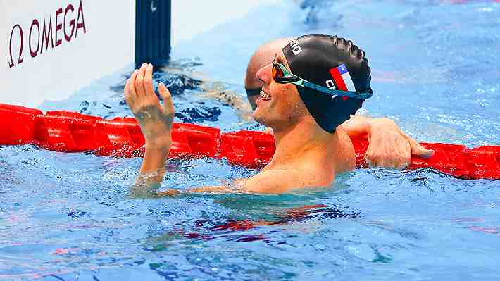 Alberto Abarza obtuvo otra medalla en el Mundial de Paranatación