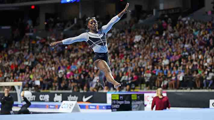 Simone Biles vuelve a competir después de dos años de su retiro en Tokio