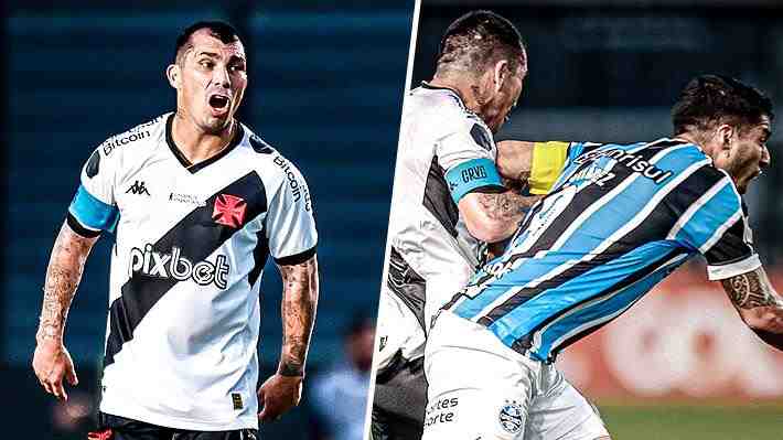 Gary Medel brilló marcando a Luis Suárez y Vasco logró triunfo clave ante Gremio: Así fue el gol