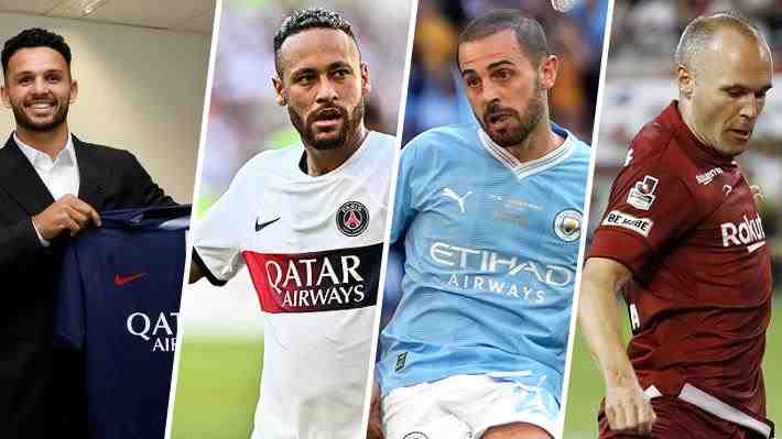 Movidas: El PSG y el Inter anuncian potentes refuerzos, al FC Barcelona se le aleja Bernardo Silva y el nuevo equipo de Andrés Iniesta