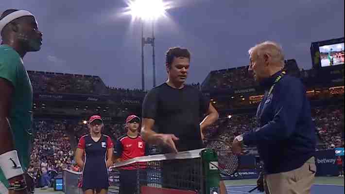 "No fueron honestos"... Mira el punto que desató una fuerte polémica en un set point en el Masters de Toronto