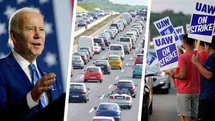 Presidente Biden llama a Ford, GM y Stellantis a evitar una huelga del sector en EE.UU.