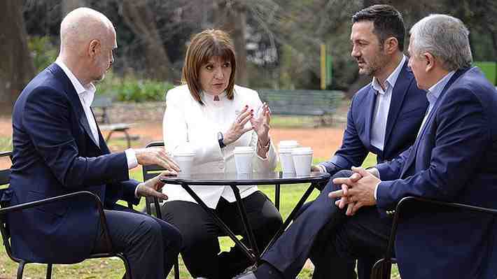 Argentina: Bullrich se reúne con Rodríguez Larreta como señal de unidad de cara a las elecciones