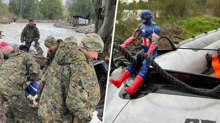 Gobierno destaca y agradece apoyo de FF.AA. y de Carabineros en emergencia por sistema frontal