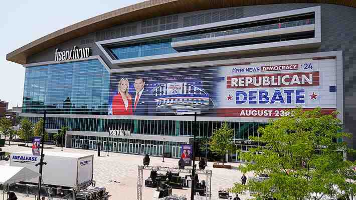 Partido Republicano de EE.UU. celebra su primer debate presidencial marcado por la ausencia de Trump