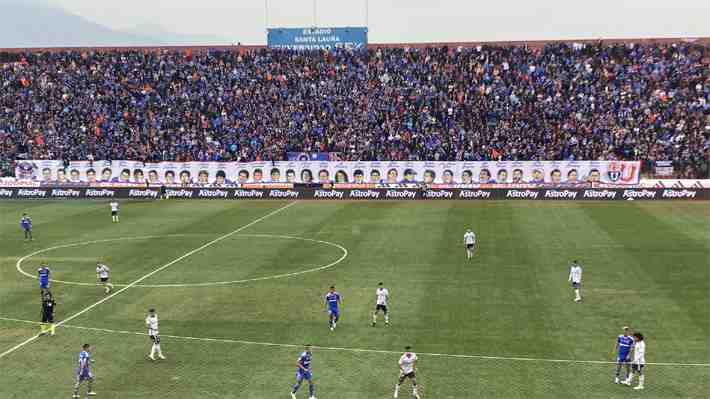 Los 33 ídolos de la U que aparecieron en impresionante lienzo que sorprendió en el Superclásico... Mira imágenes