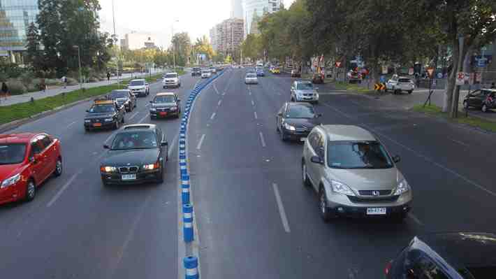 Histórico cambio urbano en eje de Santiago: Reversibilidad de la Costanera Andrés Bello terminará en enero