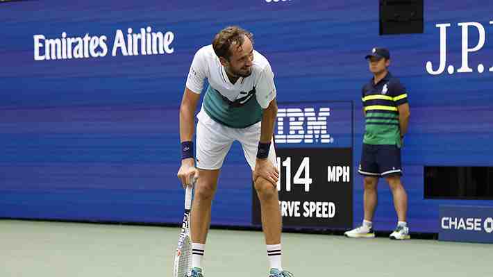 "Fue brutal": La desesperación de Daniil Medvedev en su triunfo ante Andrey Rublev en los cuartos de US Open