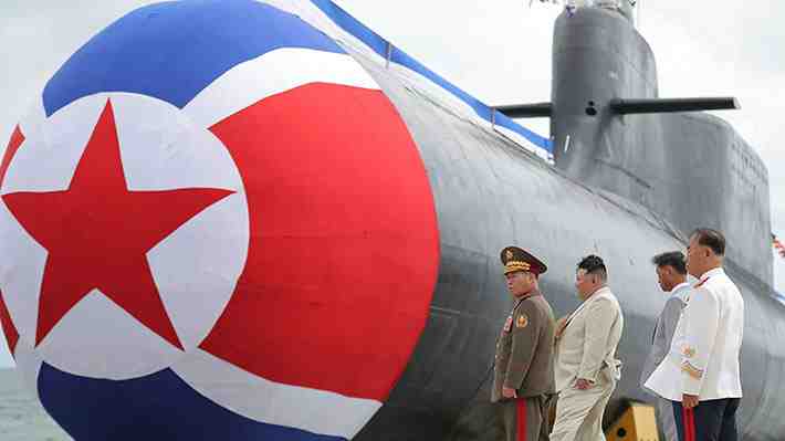 Las características del nuevo submarino presentado por Corea del Norte y qué relevancia tiene para su flota