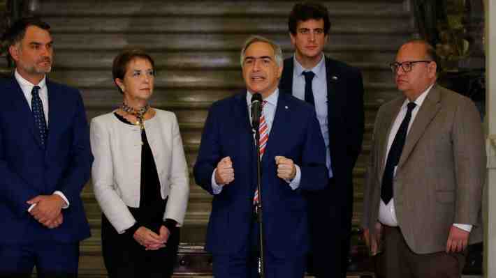 Chile Vamos condena incidentes y acusa "contradicciones" en el Gobierno: "La agenda ideológica predomina sobre la seguridad"