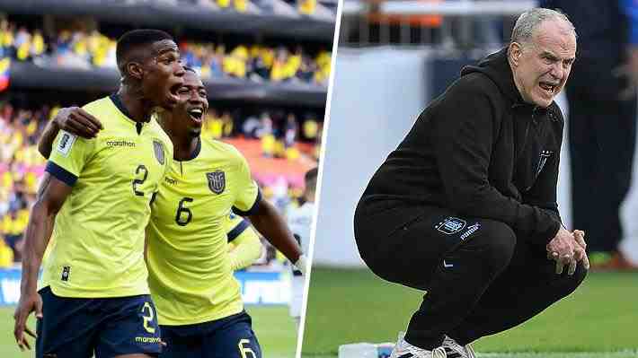 Ecuador lo dio vuelta ante Uruguay y le propinó la primera derrota a Bielsa: Mira los goles y la gran polémica del final