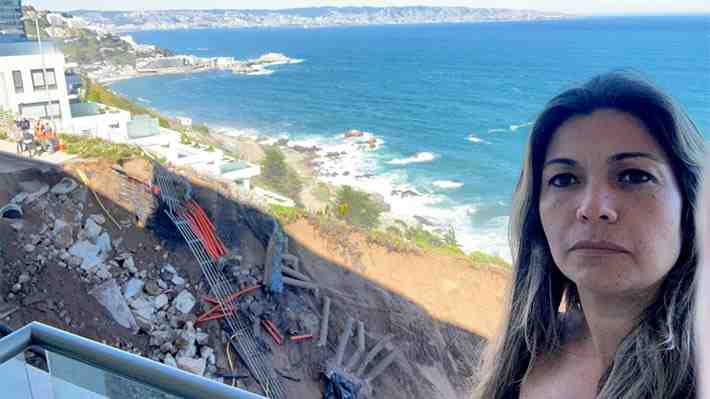 "Acá todos se lavan las manos, no nos han dado ayuda": El testimonio de mujer que debió evacuar por socavón en Viña