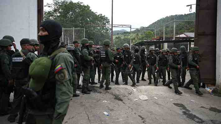 Venezuela realiza megaoperativo para desmantelar la cárcel que sería el centro de operaciones del Tren de Aragua