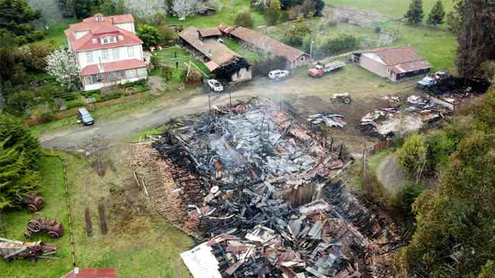 Se adjudicaron destrucción del molino Grollmus y otra serie de atentados incendiarios: El historial de RML