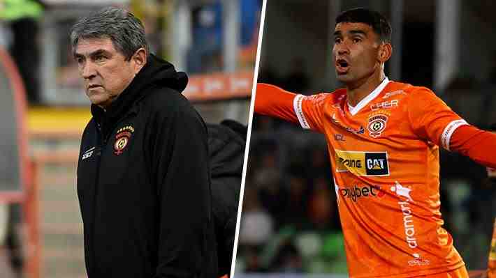 DT de Cobreloa se molesta y siembra dudas por el castigo a David Escalante en el desenlace de la Primera B
