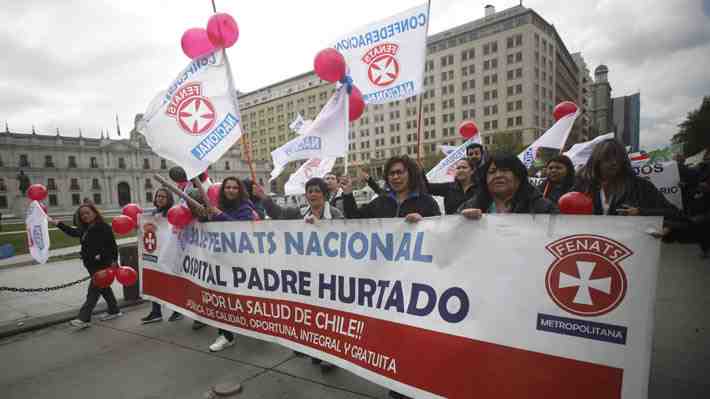 Fenats acusa al Gobierno de "dar portazo a trabajadores" y afirma que paro seguirá hasta tener respuesta a sus demandas
