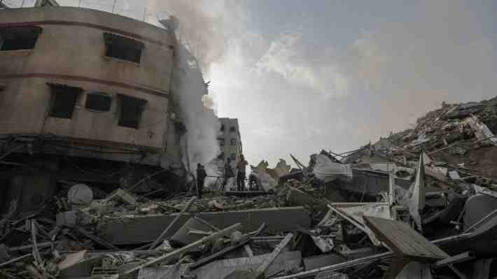 Autoridades reportan más de 400 muertos en Israel y 313 palestinos en Gaza en la guerra con Hamás