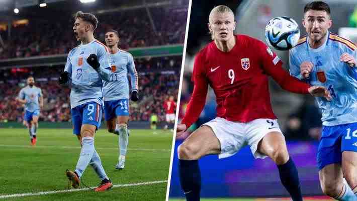 España derrotó a la Noruega de Haaland y clasificó a la Eurocopa 2024