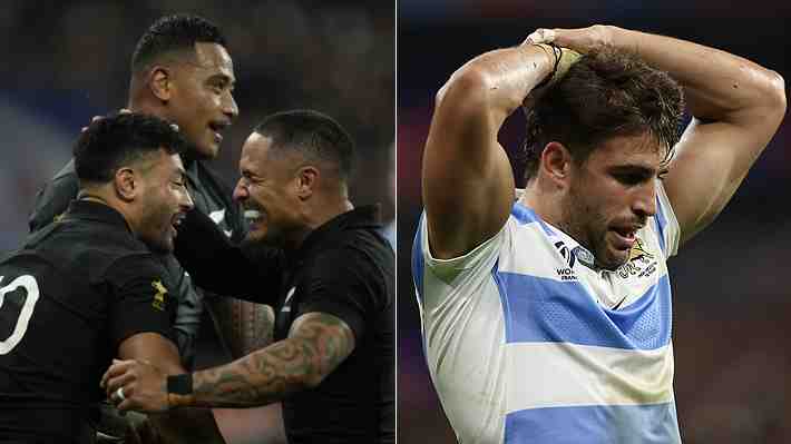 Nueva Zelanda aplastó a los "Pumas" y es el primer finalista del Mundial de rugby... Mira los mejores momentos del duelo