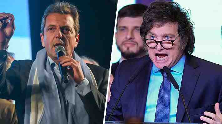 Uno se aleja del kirchnerismo, el otro llama a unirse contra él: Las señales de Massa y Milei tras la elección argentina