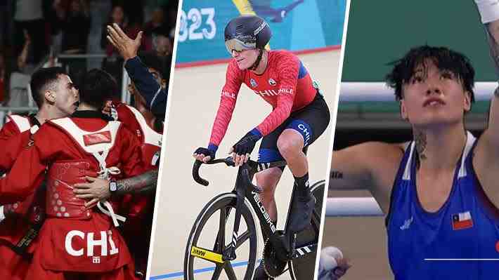 Chile gana plata en el taekwondo y un bronce en ciclismo pista en los Panamericanos Santiago 2023