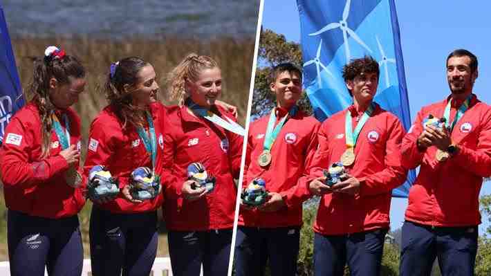 La comparación del exitoso registro de medallas del remo chileno entre Santiago 2023 y Lima 2019