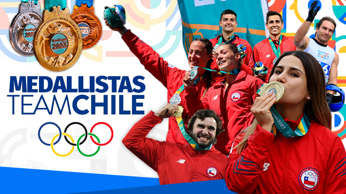 Revisa el listado de todos los chilenos que obtuvieron medallas