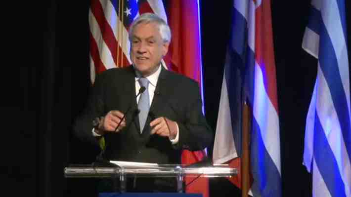 Piñera anuncia que delegación de Grupo Libertad y Democracia irá a Venezuela en apoyo de María Corina Machado