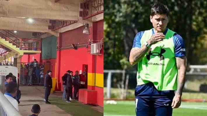 Video: Hinchas de la UC fueron a insultar a los jugadores al camarín y Nicolás Castillo tuvo que calmarlos