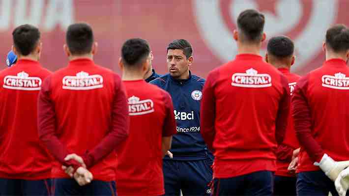 La formación que ensaya Nicolás Córdova para el duelo de Chile ante Ecuador