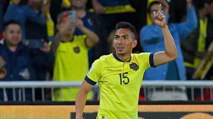 Mira el gol con que Ecuador le ganó a Chile por Clasificatorias
