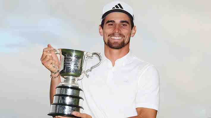 Triunfazo... Con una espectacular arremetida final, Joaquín Niemann gana el Australian Open de golf