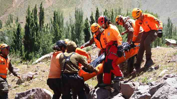 Video: Así fue el rescate de los cuerpos de los andinistas argentinos fallecidos en cerro Marmolejo