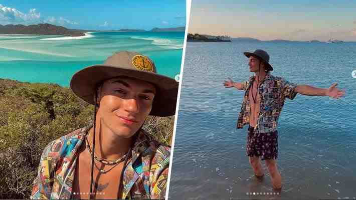 Video | Turista graba momento en que un tiburón lo ataca en una playa de Australia: "Nunca pensé sobrevivir a ese monstruo"