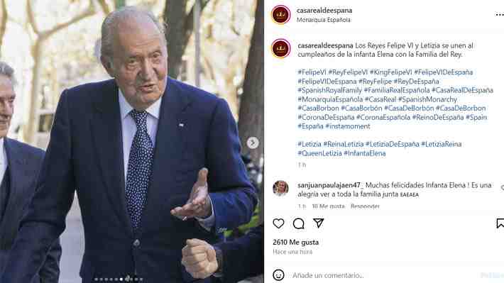 Juan Carlos I vuelve a España para asistir al cumpleaños de la infanta Elena: Es su séptima visita desde 2020