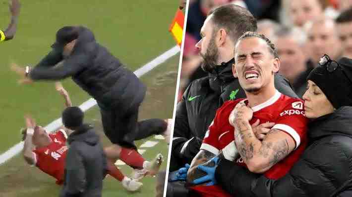 La grave e insólita lesión que provocó Jürgen Klopp en empate de Liverpool y Arsenal en la Premier