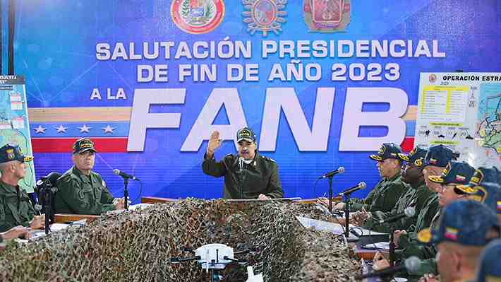 Maduro ordena el despliegue de tropas en el Atlántico ante la "amenaza" de buque británico en Guyana