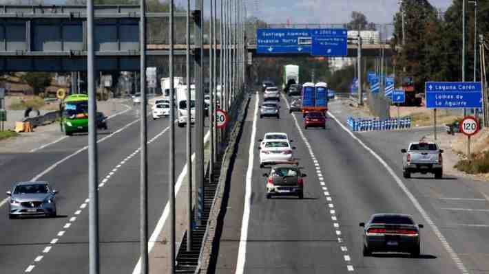 MOP refuerza medidas por masivo retorno a Santiago: Se esperan más de 150 mil vehículos para este lunes