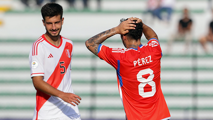 Chile sufrió una dolorosa derrota ante Perú en su debut en el Preolímpico  Sub 23 | Emol.com