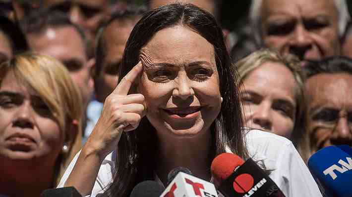 María Corina Machado descarta bajar su candidatura en Venezuela: "No pueden hacer elecciones sin mí"