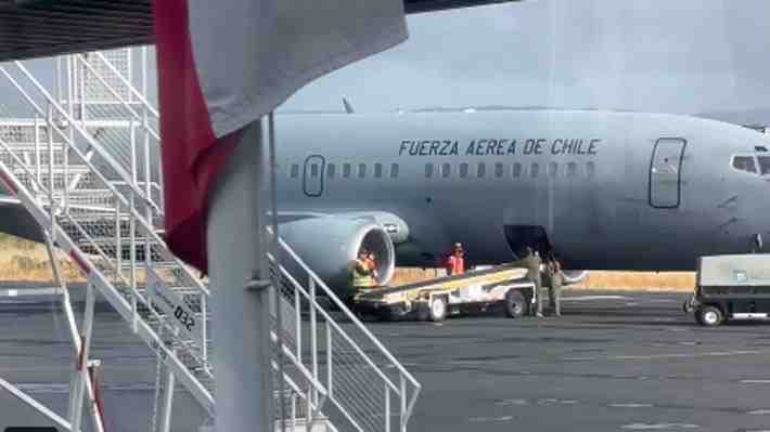 Avión con restos de Sebastián Piñera ya partió desde Valdivia rumbo a Santiago