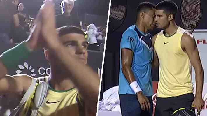Video: La escalofriante lesión que sufrió Carlos Alcaraz en el ATP de Río