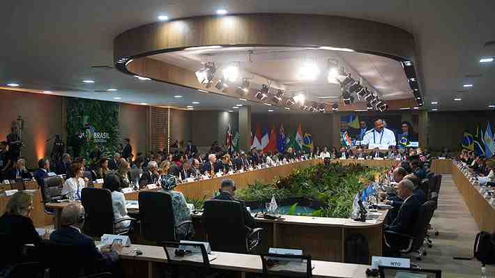 Cancilleres del G20 apoyan con "virtual unanimidad" la solución de dos Estados para Israel y Palestina